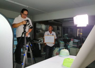 เบื้องหลังงานภา่ยภาพสินค้า